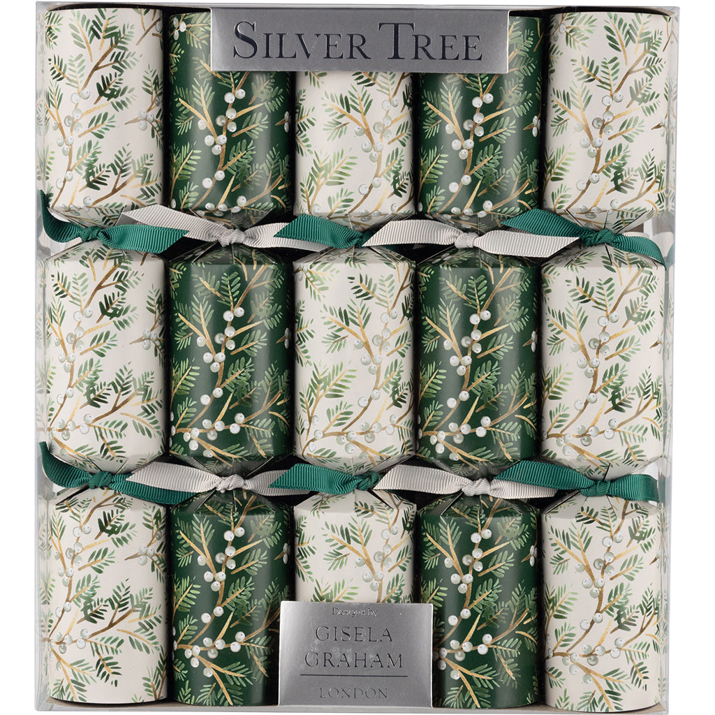 White Vine And Berries Crackers 11In 10 Count