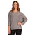 Button Sleeve Sweater Grey