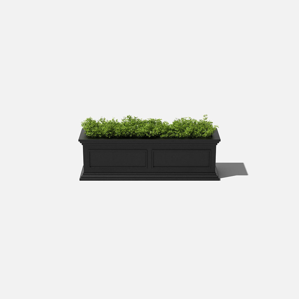 Brixton Window Box 36X11X11" Black