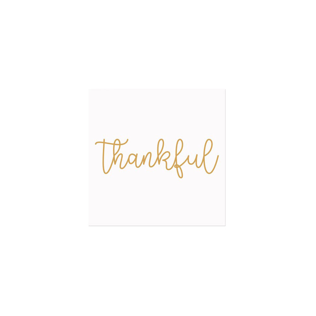 Thankful Printed Napkin