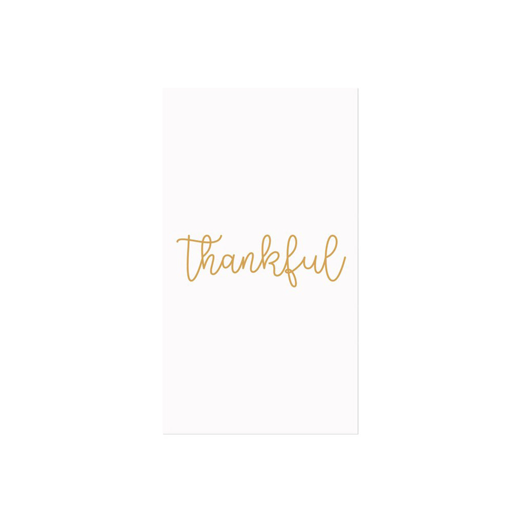 Thankful Printed Napkin