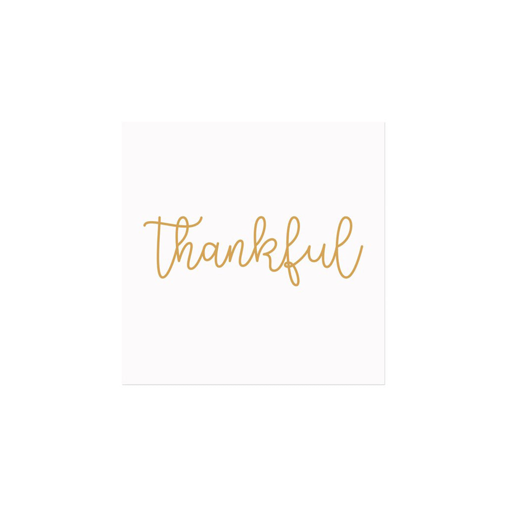 Thankful Printed Napkin