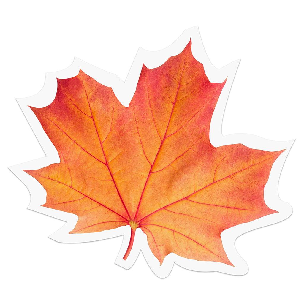 Maple Leaf Shaped Paper Napkins 20Pk Multi