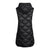 Long Quilt Vest Black