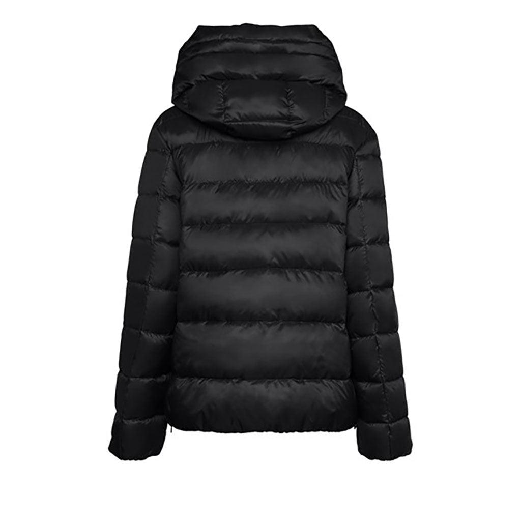 Hooded Puffer Jacket Black