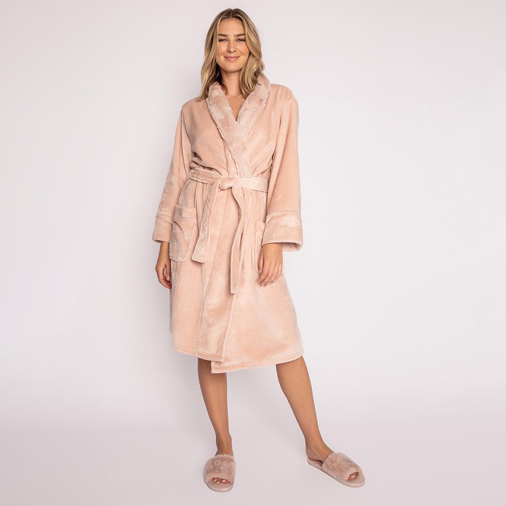 Luxe Plush Robe Blush