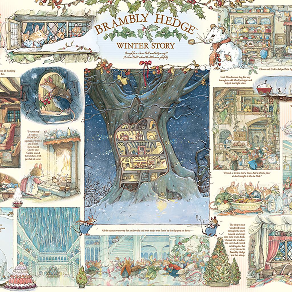 Brambly Hedge Winter Story 1000pc Puzzle