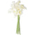 Real Touch White Calla Lily 12 Stem 14"