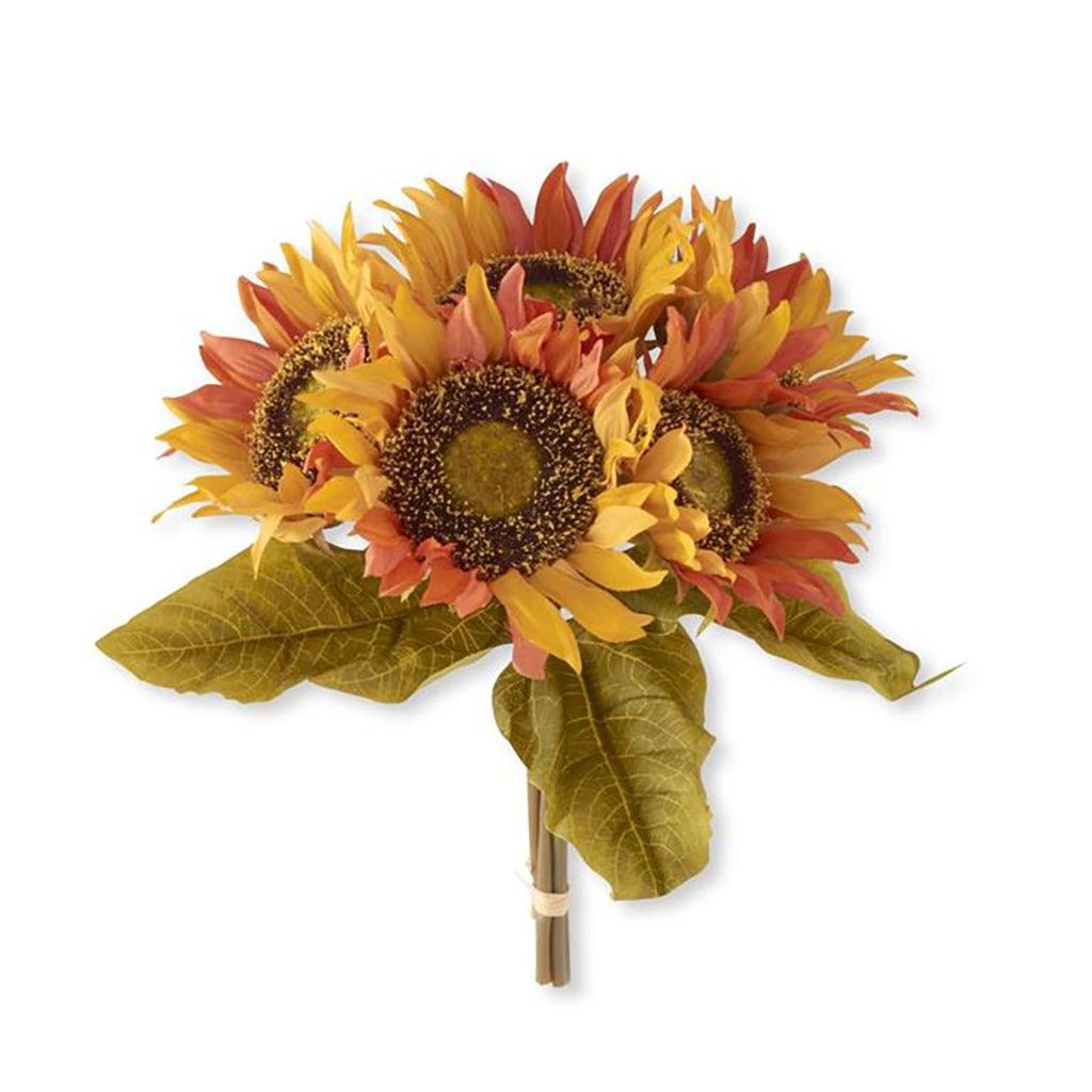 Sunflower 5 Stem Bundle Orange