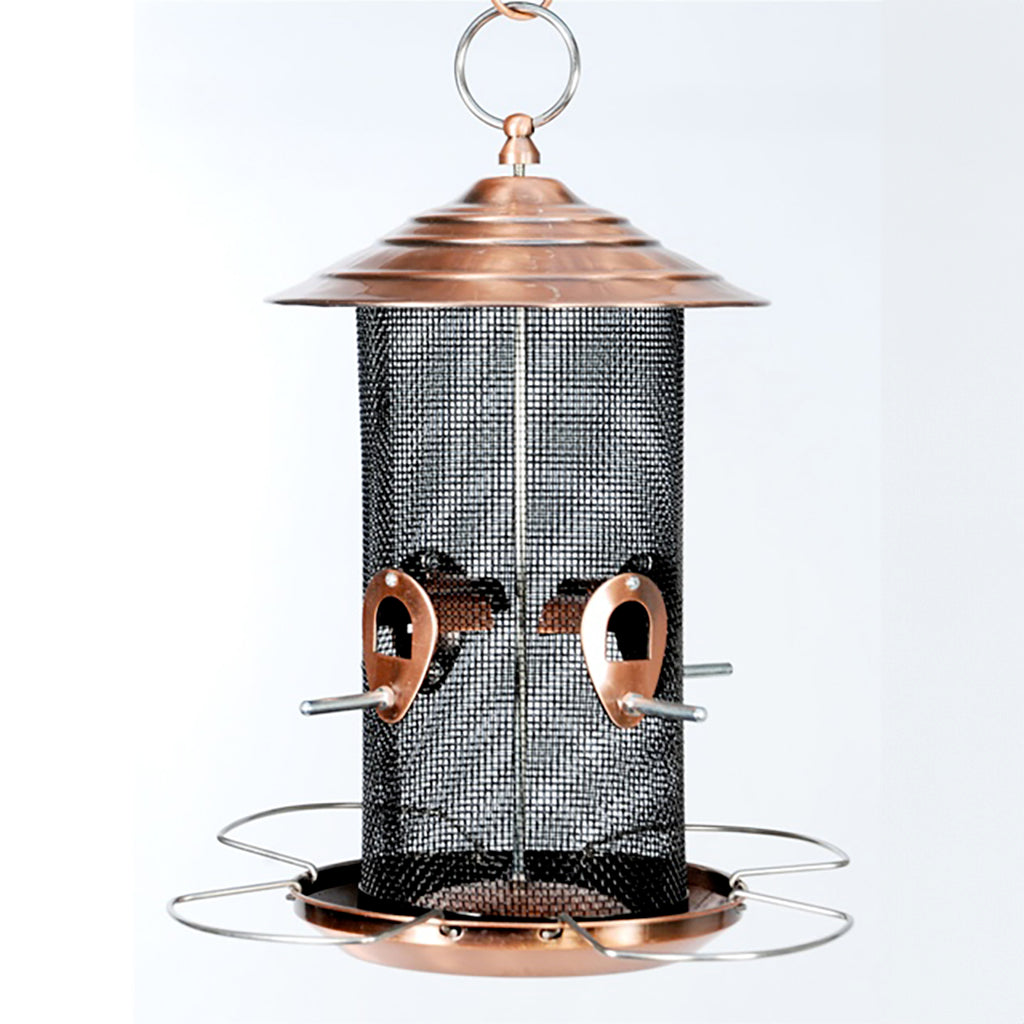 Copper Mix Seed Mesh Feeder