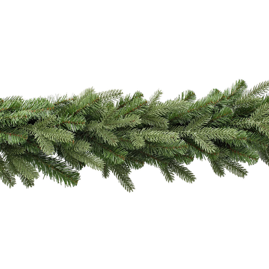  Transform your home into a winter wonderland with the Sherwood Garland. This lush and lifelike garland features 399 tips and measures 9 feet in length by 16.25 inches in width. It&#39;s the perfect way to add a touch of holiday magic to your living space, whether you drape it along your staircase railing, use it as a stunning table runner, or hang it above your fireplace. 