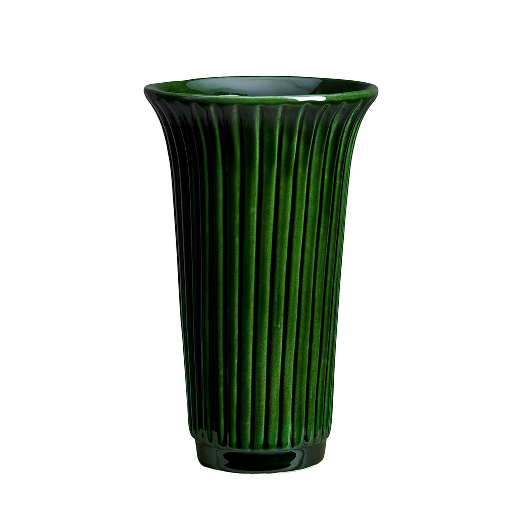 Daisy Glazed Vase 4.7in