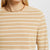 Esprit Striped Crew Neck Off White