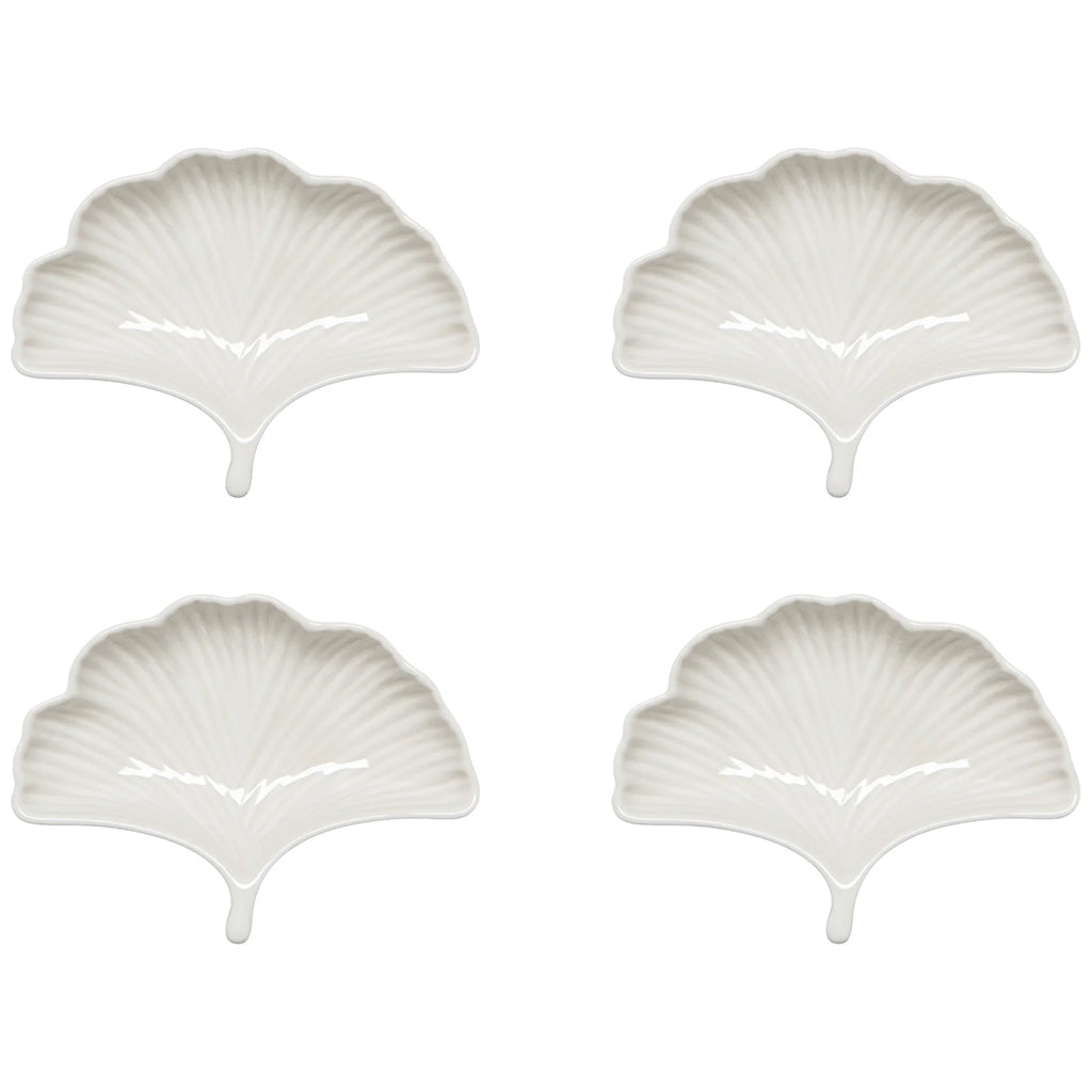 Ginkgo Dipping Dishes Set of 4