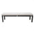 Coronado Dining Bench 72" Graphite/Lifeguard Dove