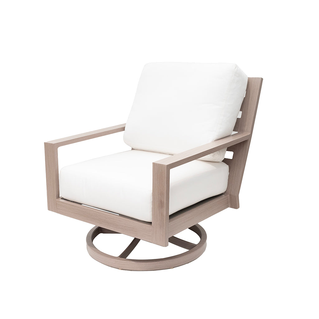Avery Swivel Rocker Chair Driftwood/Life Pearl - Sheridan Nurseries