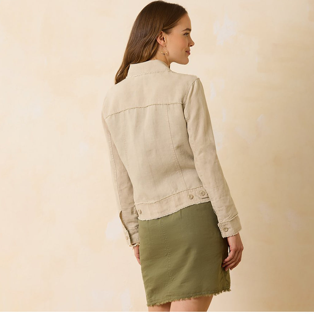 Two Palms Raw Edge Jacket Natural