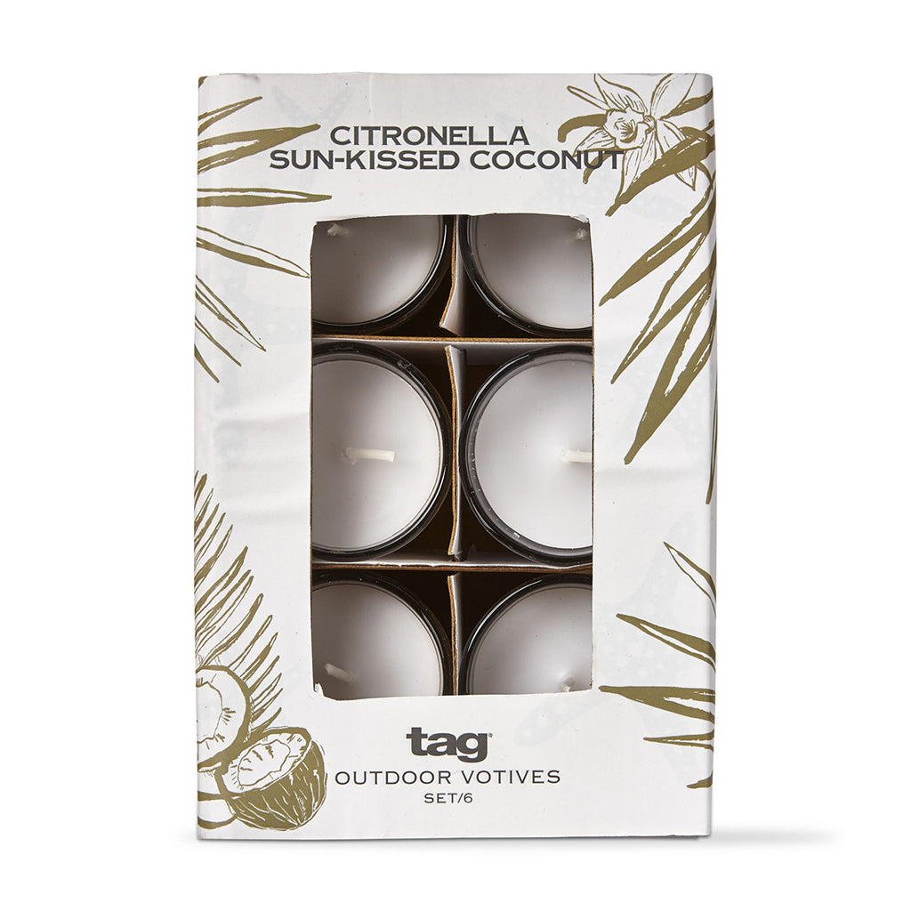 Citronella Sun-Kissed Coconut Votives