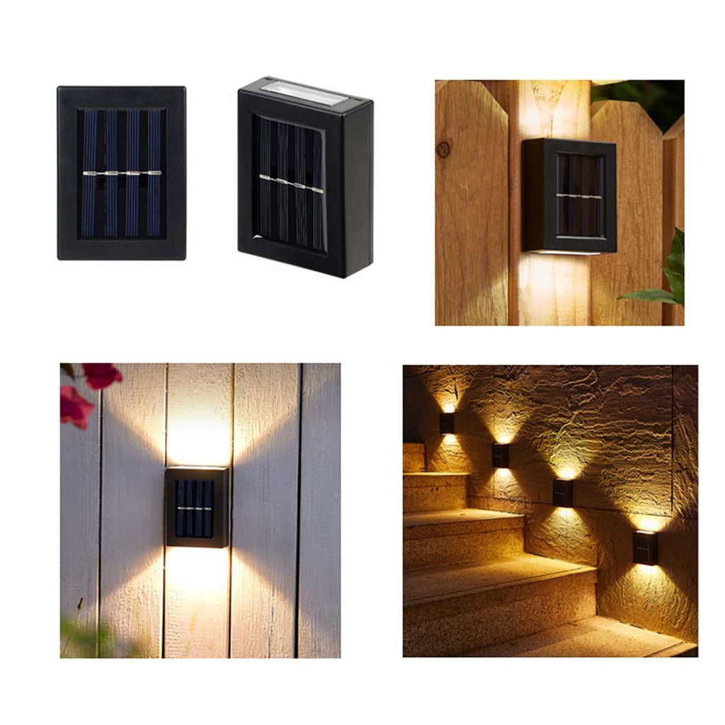 Create a welcoming and secure outdoor space with Solar Fence Light. Illuminate your fence from top to bottom, effortlessly adding a touch of warm ambience to your backyard.  Sold separately.
