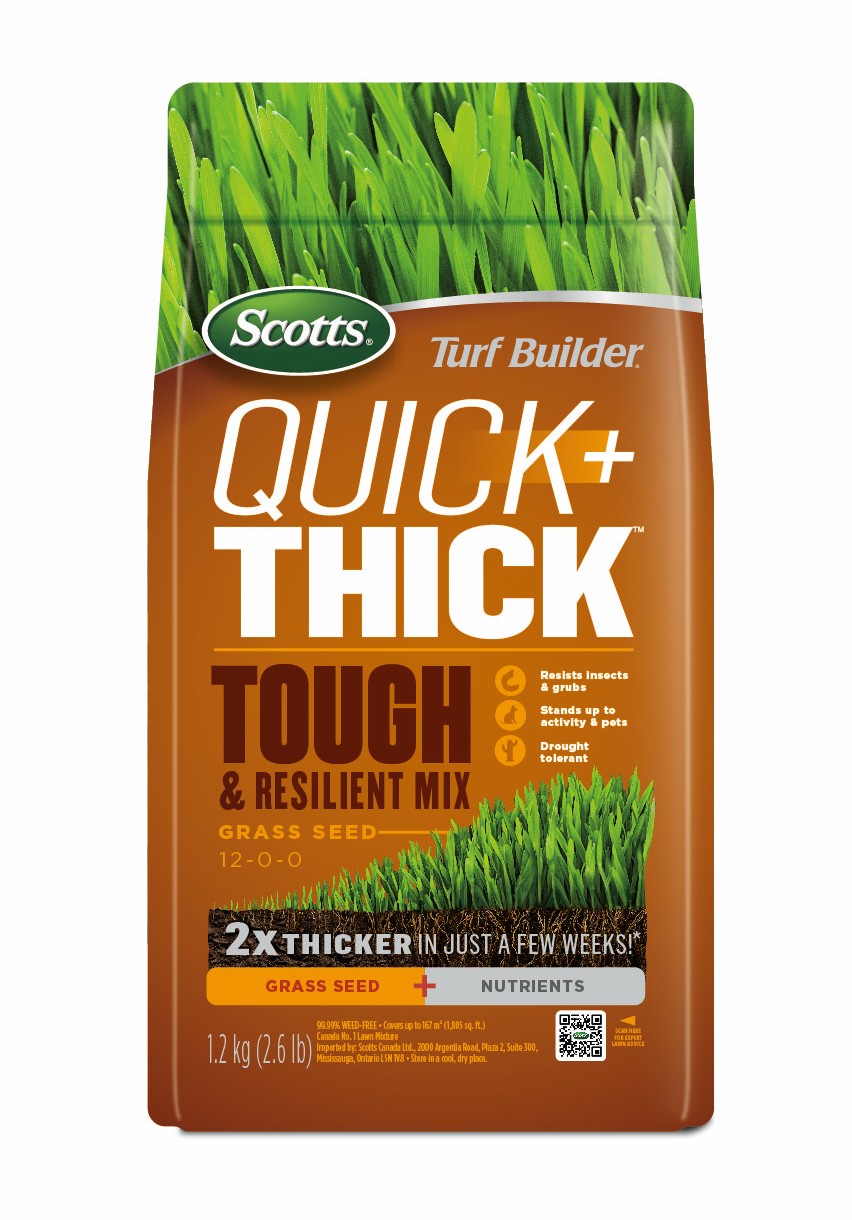 T.B. Quick &amp; Thick Grass Seed Tough &amp; Resilient 1.2 Kg