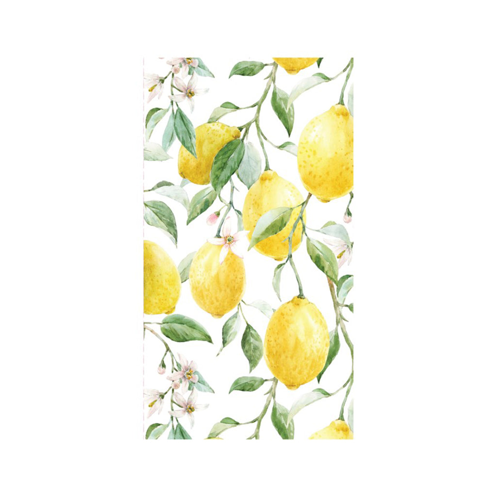 Fresh Lemon Printed Napkins