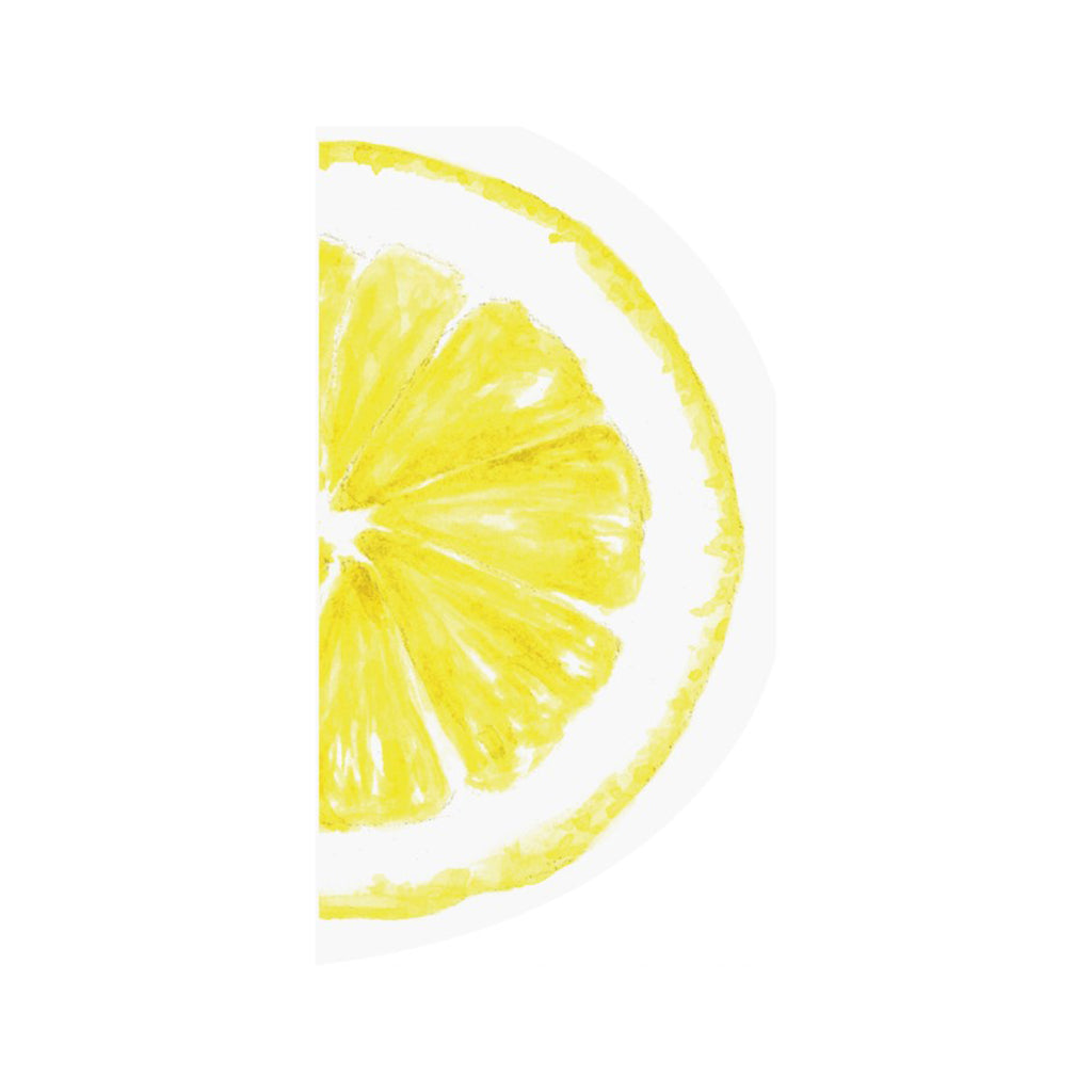 Lemon Slice Shaped Napkins