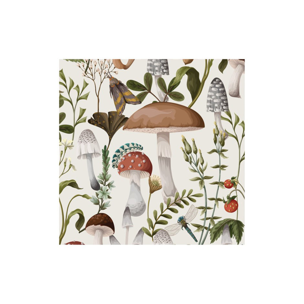 Mushrooms Printed Napkins