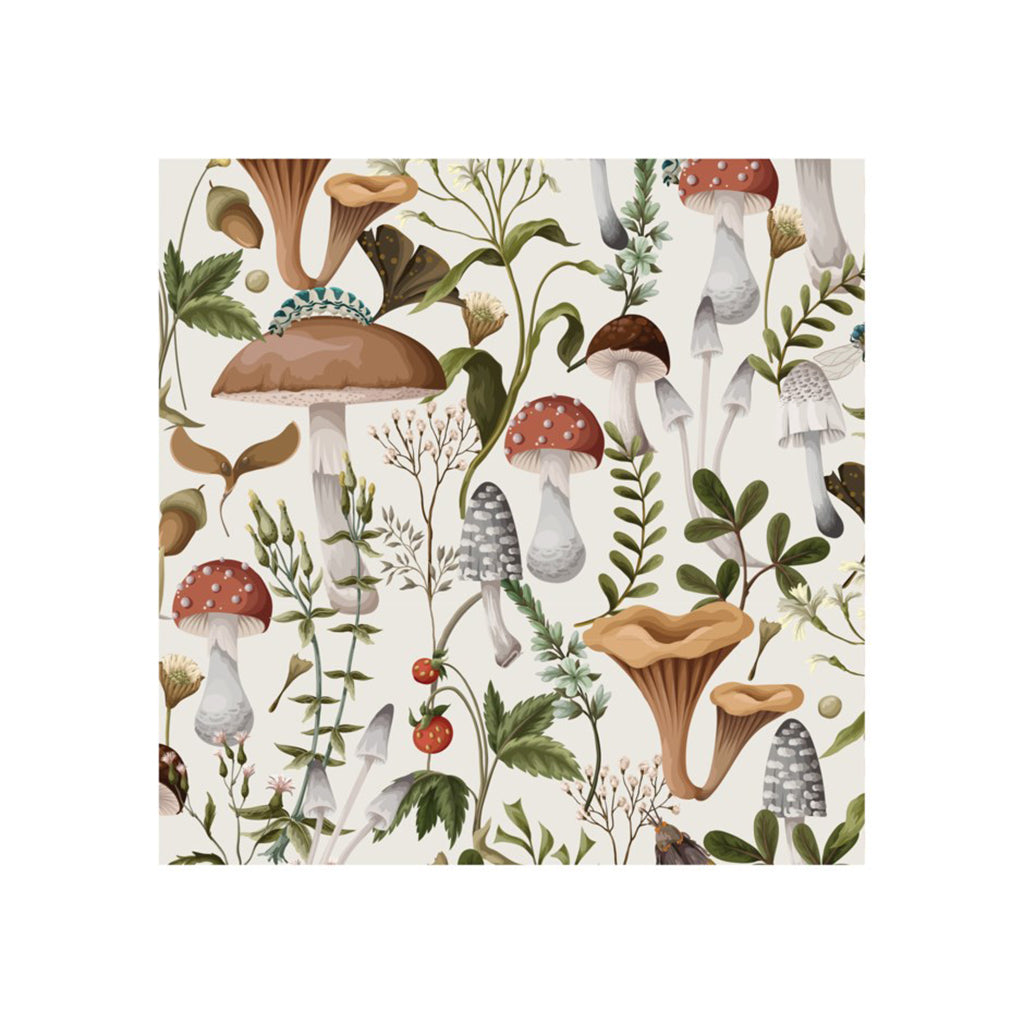 Mushrooms Printed Napkins