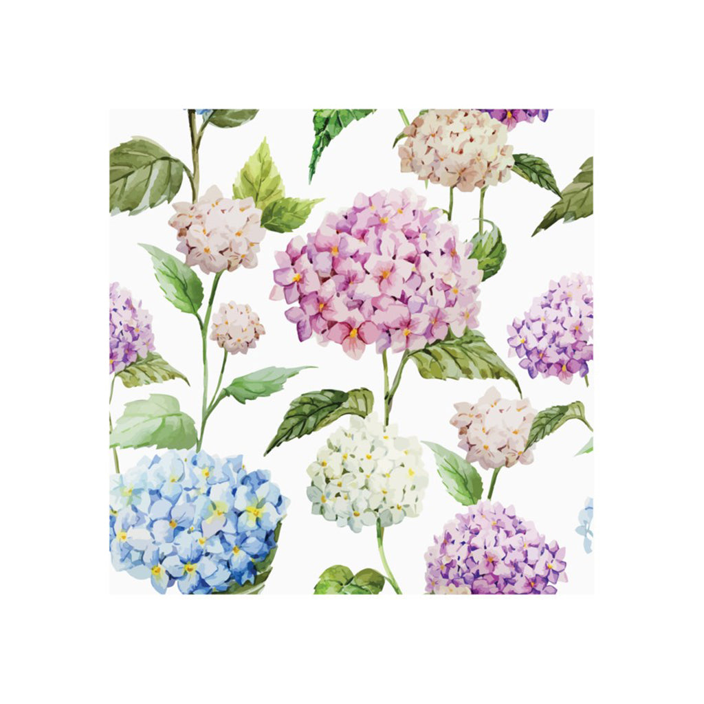 Hydrangea Printed Napkins
