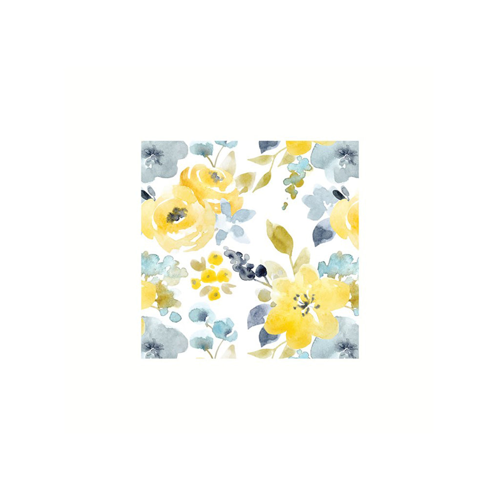 Blue Floral Napkins