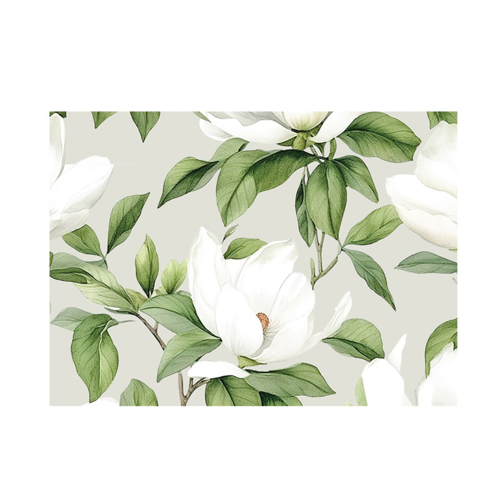 White Blossom Paper Placemats