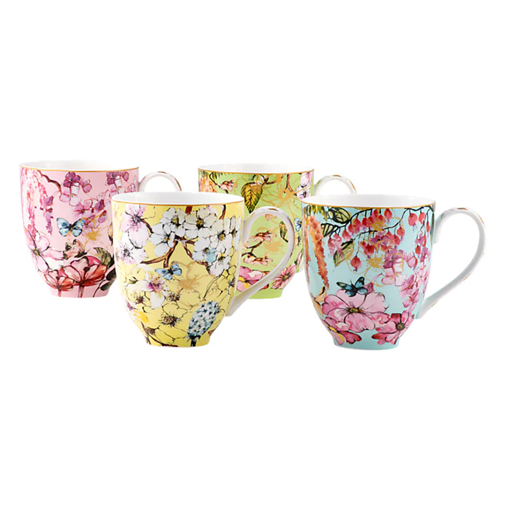 Enchanted Coupe Mug Set of Four