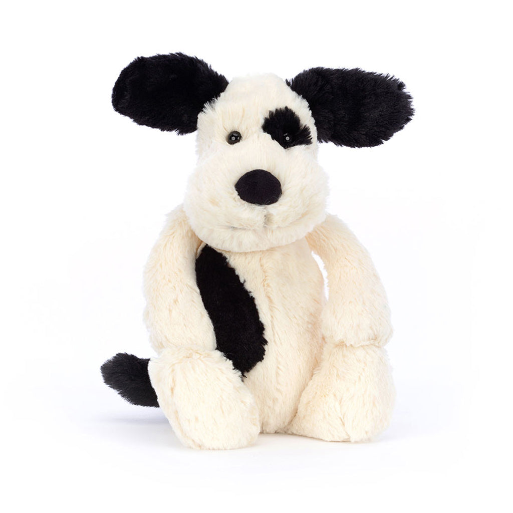 Bashful Black &amp; Cream Puppy Original Jellycat