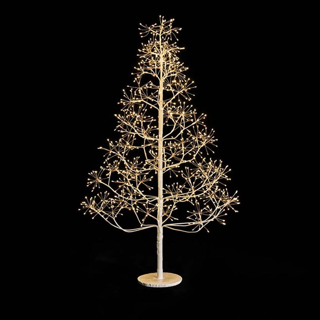 Micro Dot White Christmas Tree 4&#39;