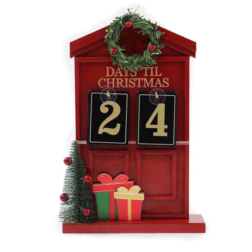 Christmas Countdown Red Door