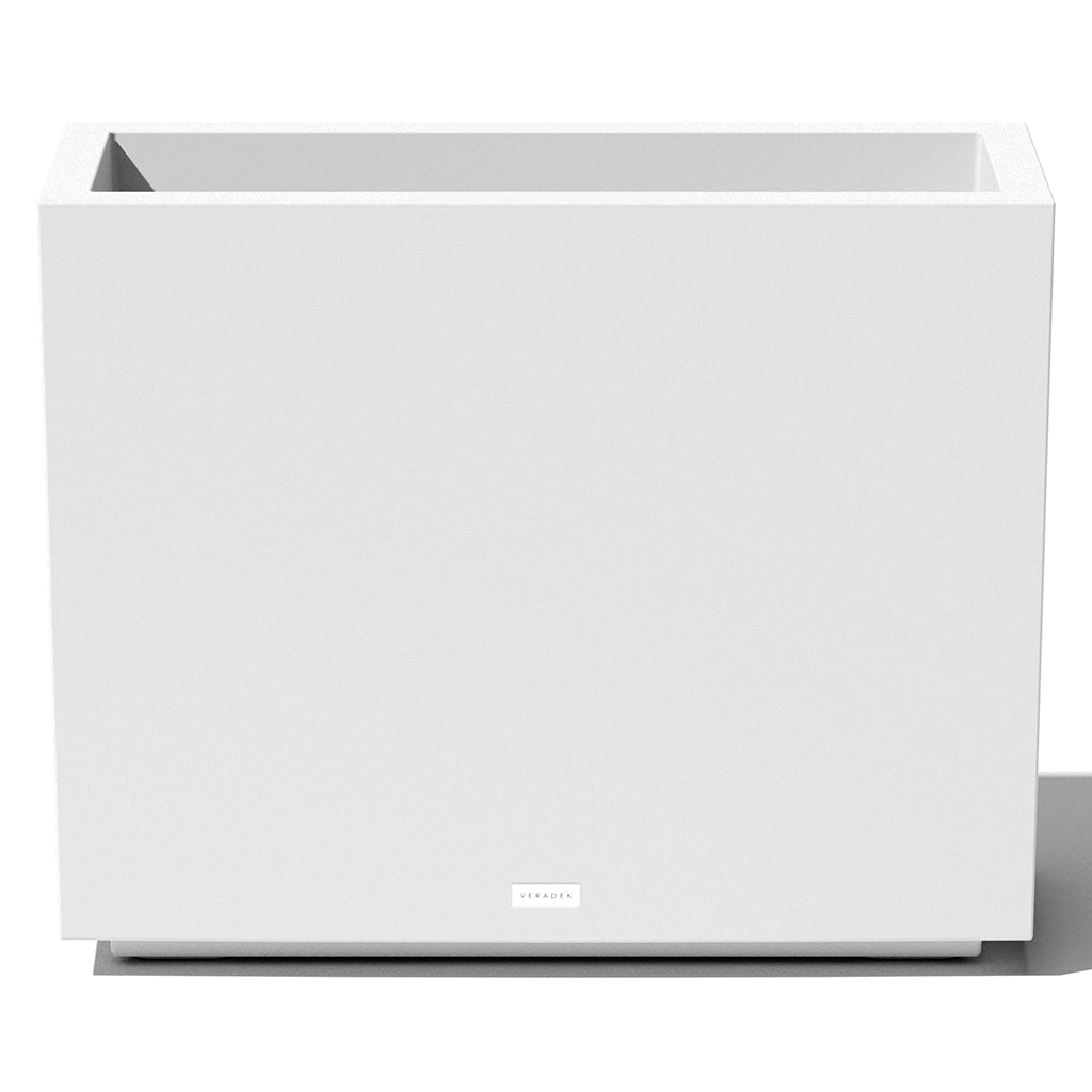 Block Span Planter 30X12X24' White