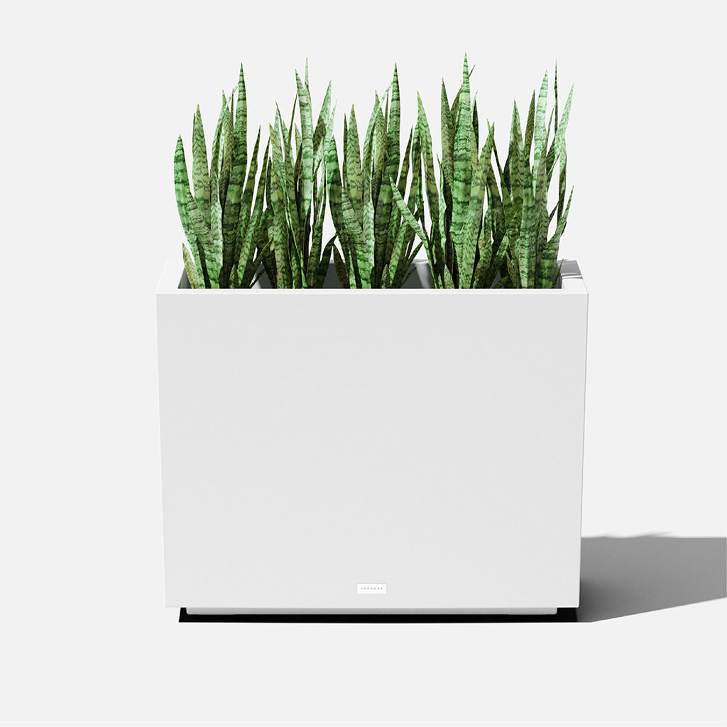 Block Span Planter 30X12X24' White