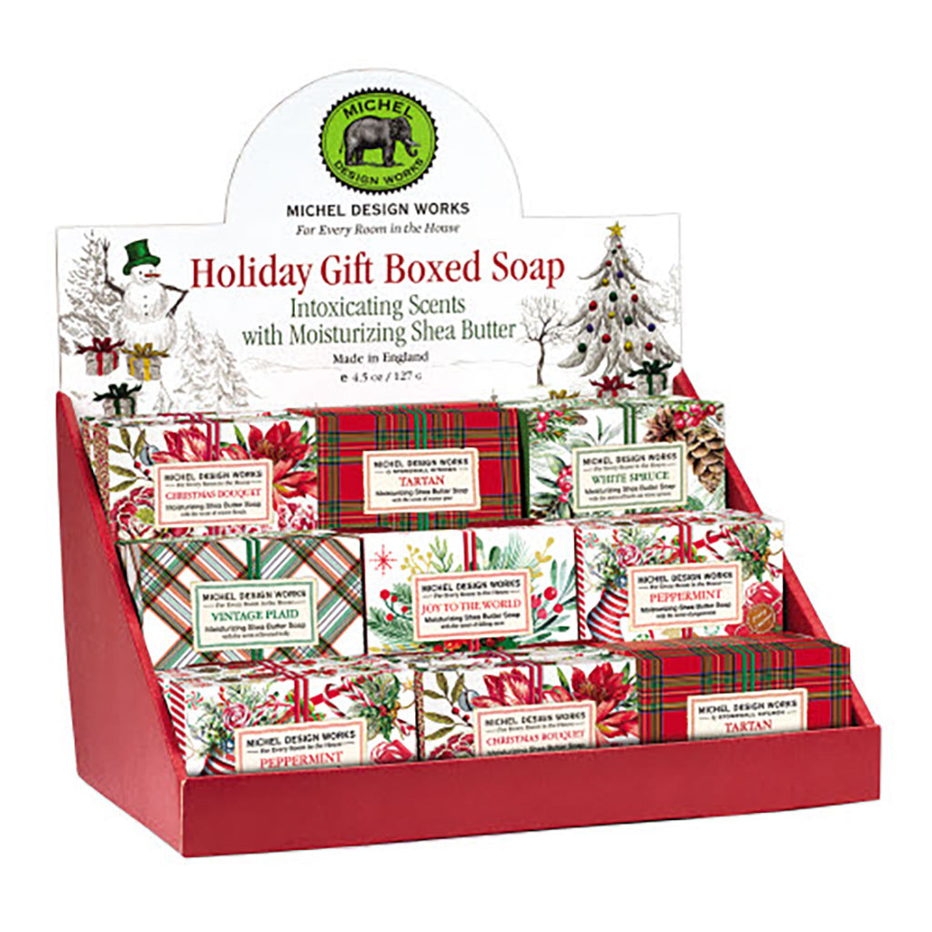 Holiday Greetings Boxed Soap