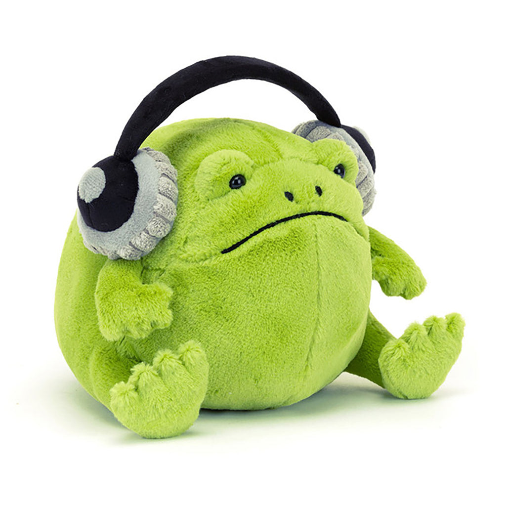 Ricky Rain Frog Headphones Jellycat