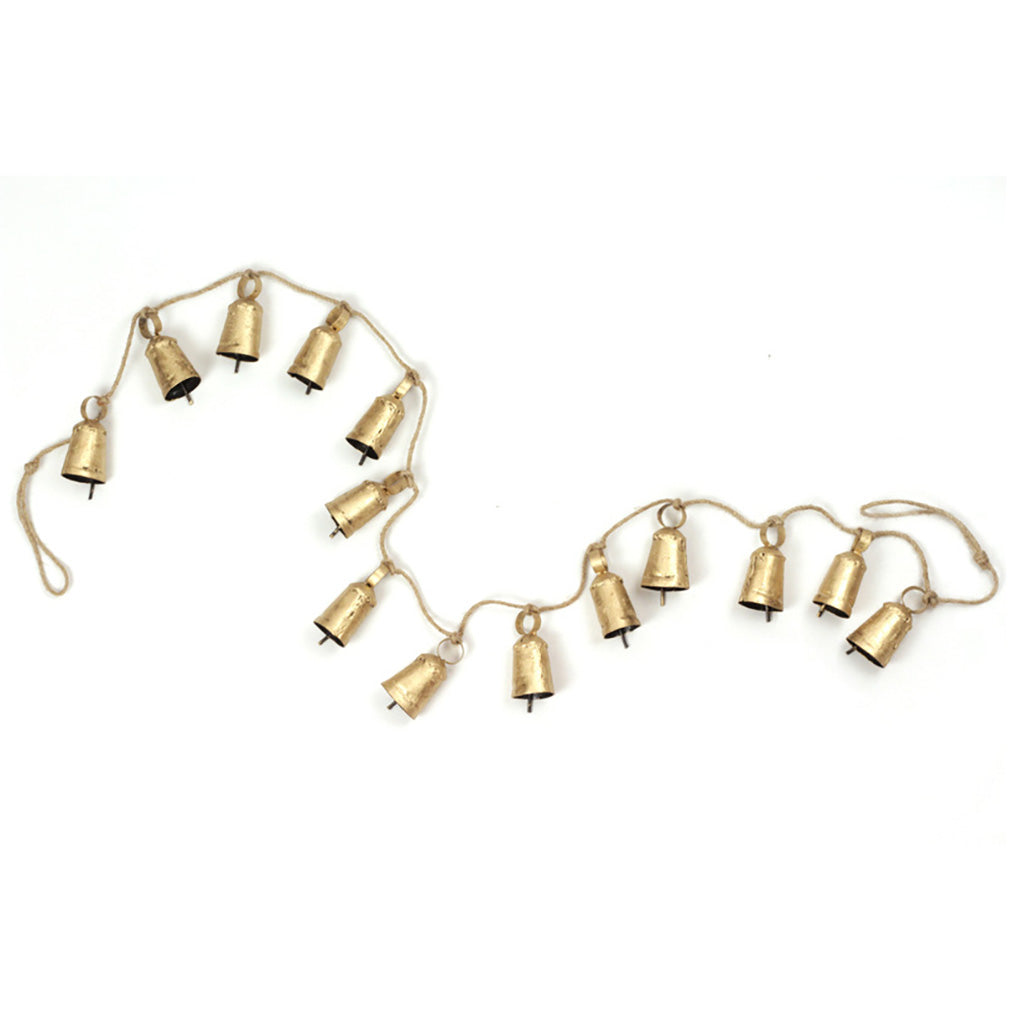 Bells Garland Gold