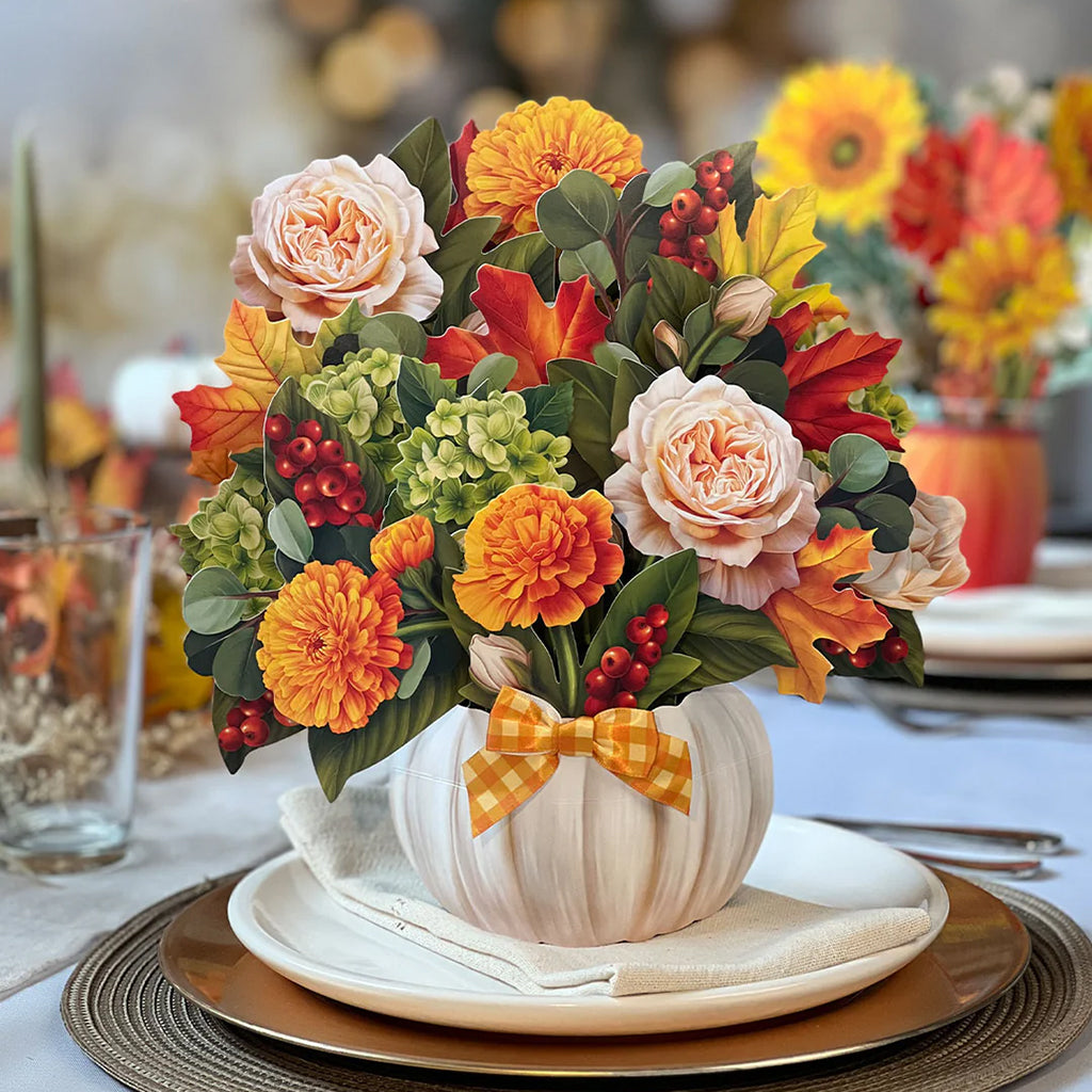 Pumpkin Spice Bouquet And Card