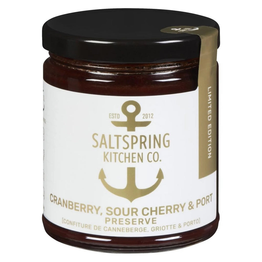 Salt Spring Cranberry, Sour Cherry &amp; Port Preserve