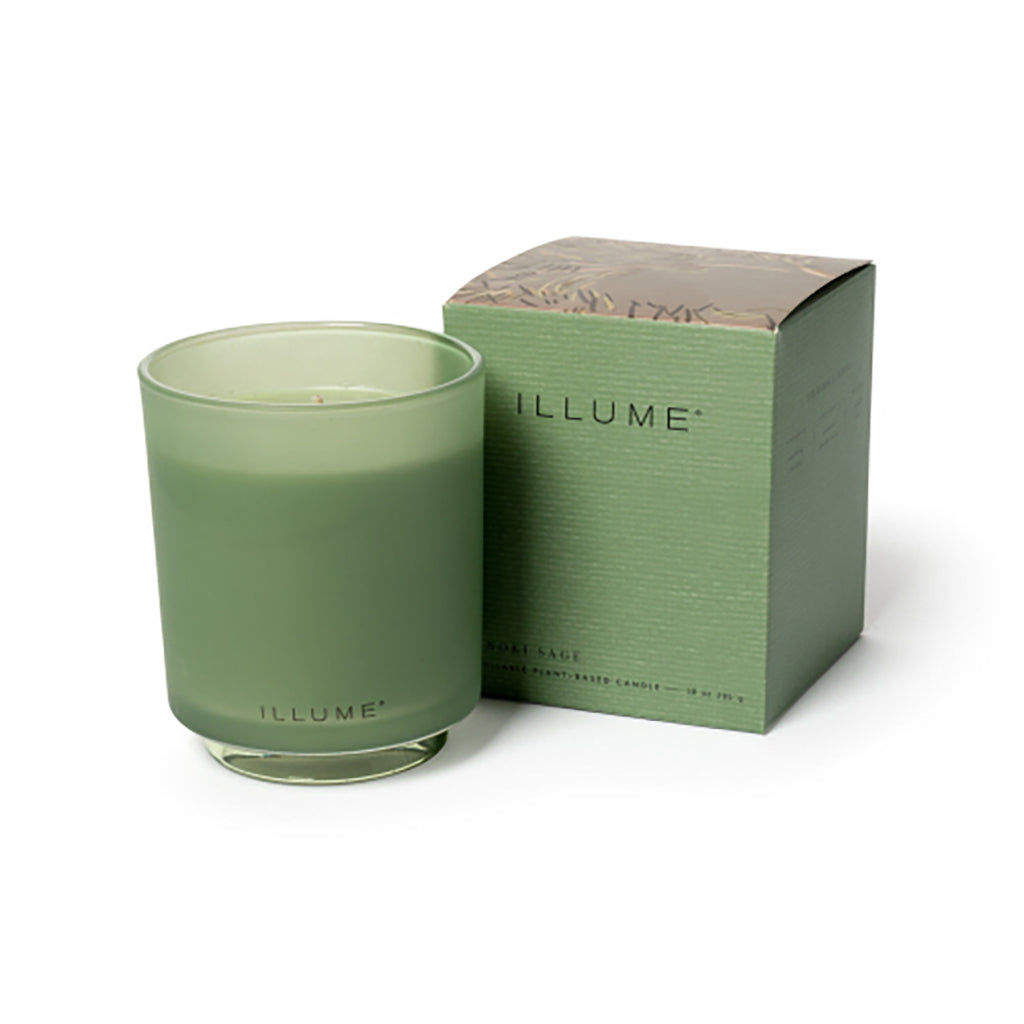 Hinoki Sage Boxed Refillable Glass Candle