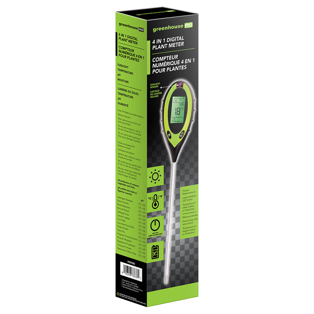 Greenhouse 4In1 Digital Plant Meter