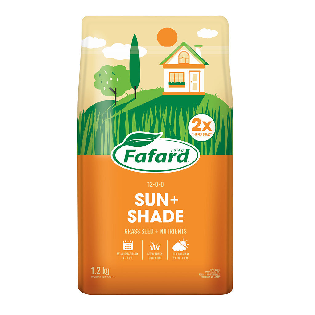 Fafard Sun & Shade 1.2Kg Grass Seed