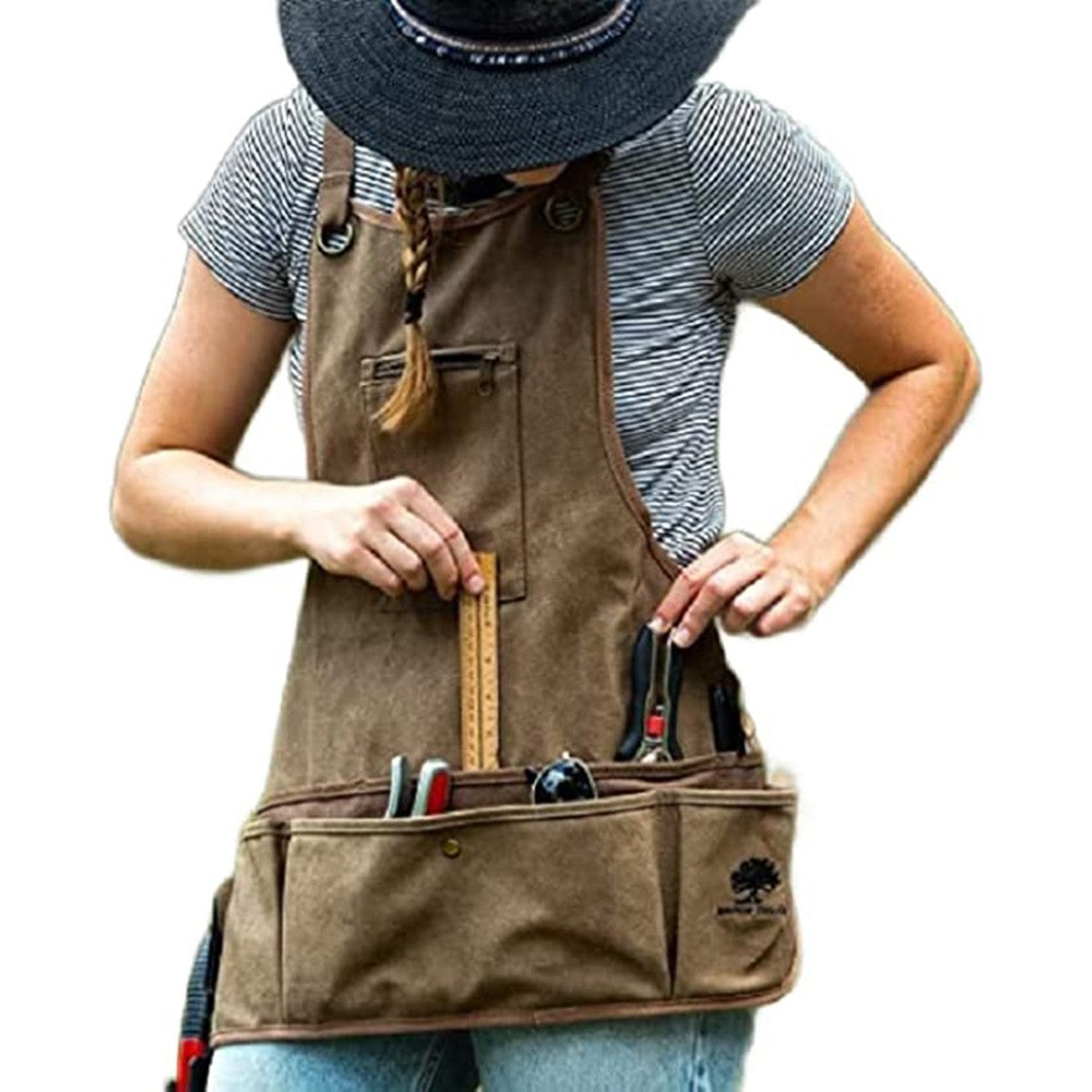 Full Canvas Apron 14 Pockets