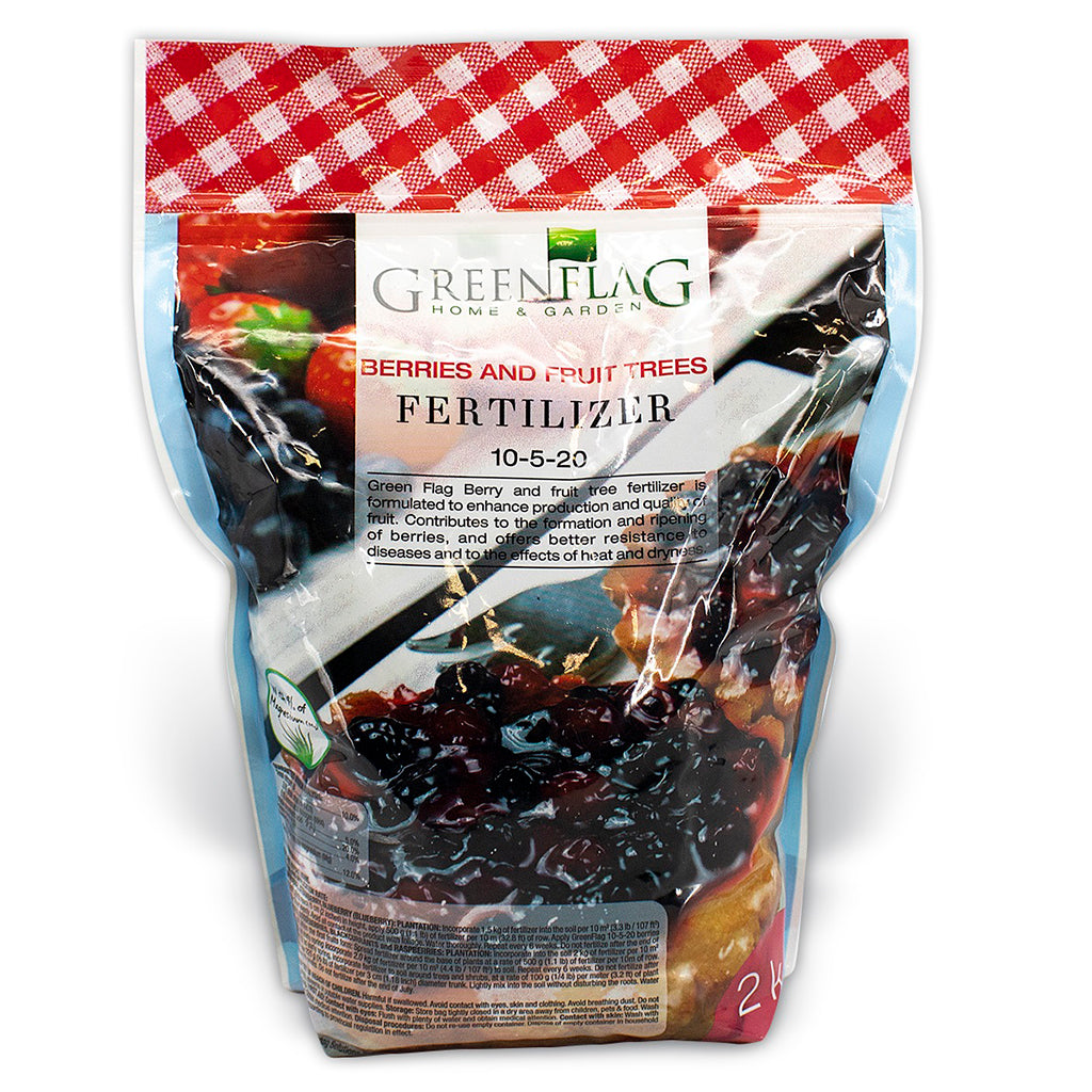 Green Flag Fruit Tree &amp; Berry Fertilizer 2Kg