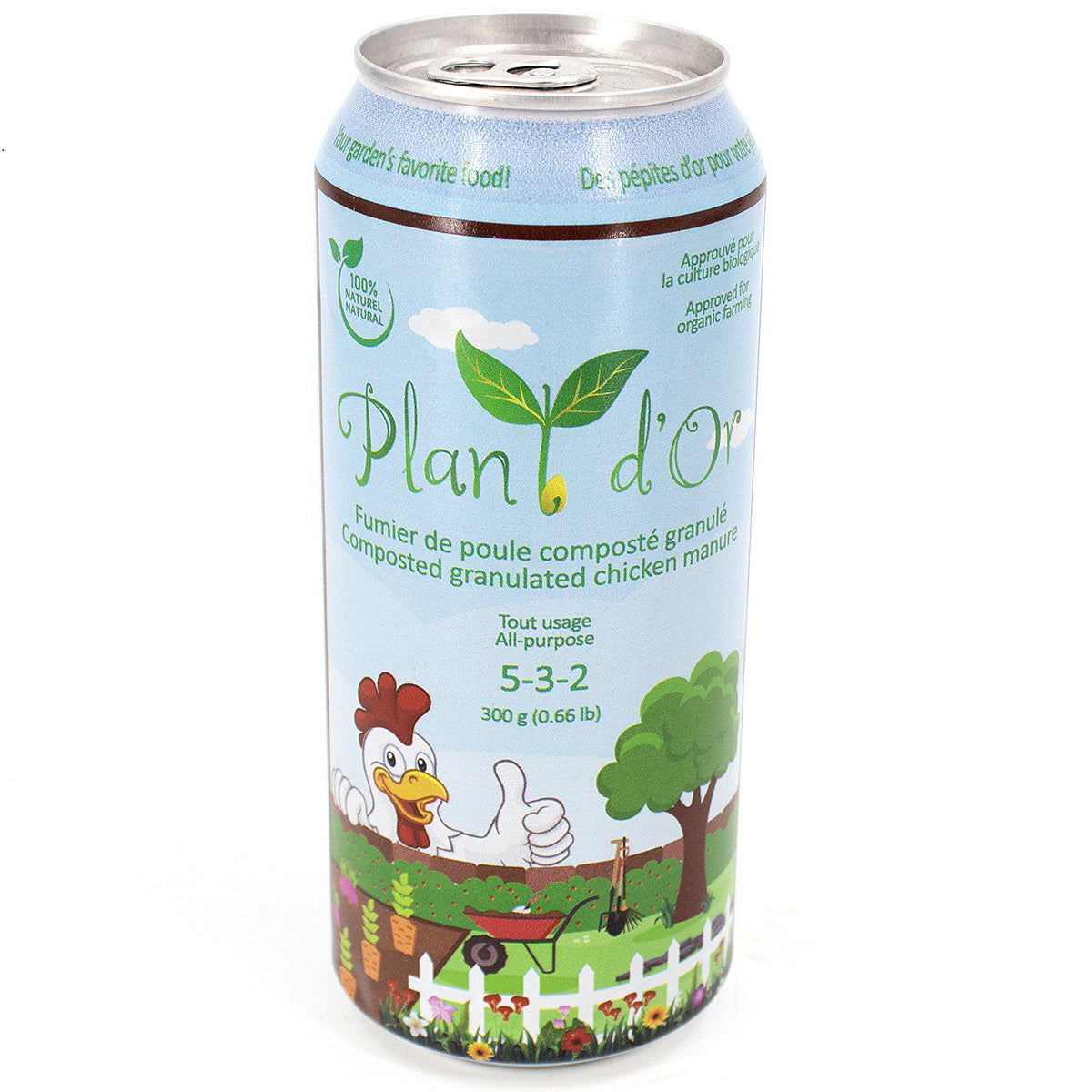 Plant D'Or Composted Granular Chicken Manure 300g