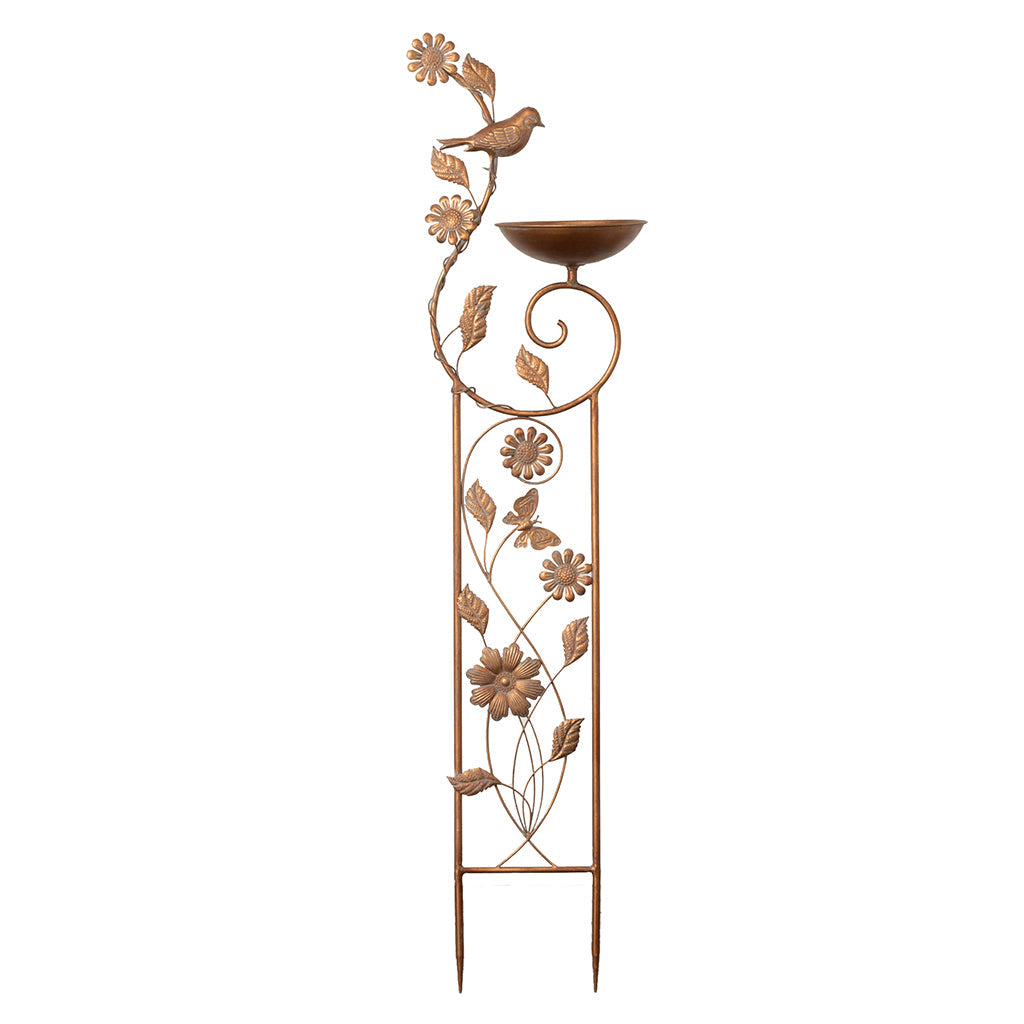 Graceful Bird Bowl Stake