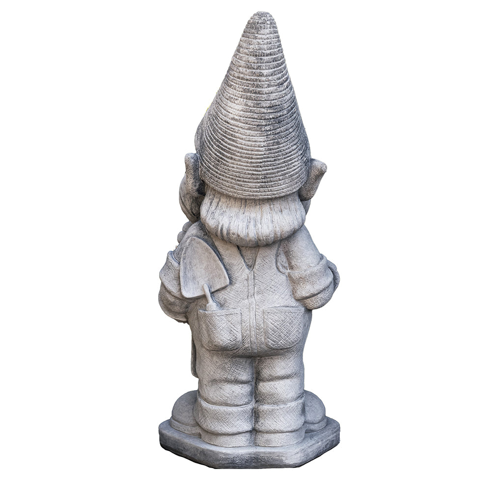 Concrete Garden Gnome - The Gardener